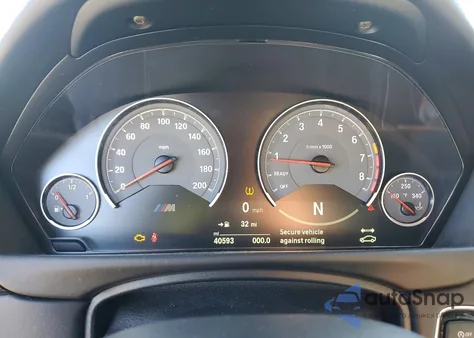 2018 BMW M3 z USA, uszkodzony, nr VIN WBS8M9C59J5L00524